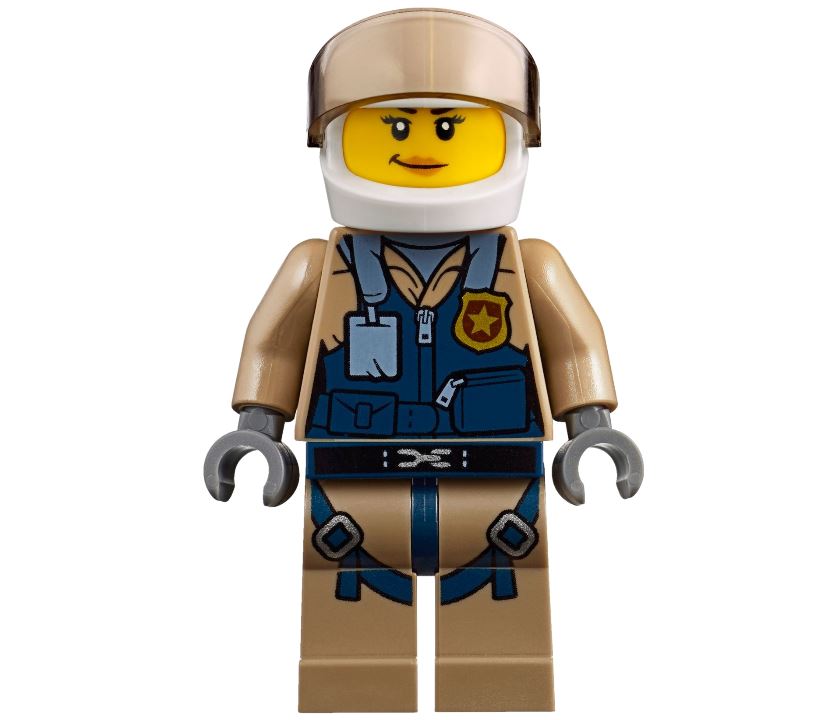 Конструктор из серии Lego City - Погоня в горах  